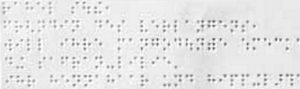 Brailletext